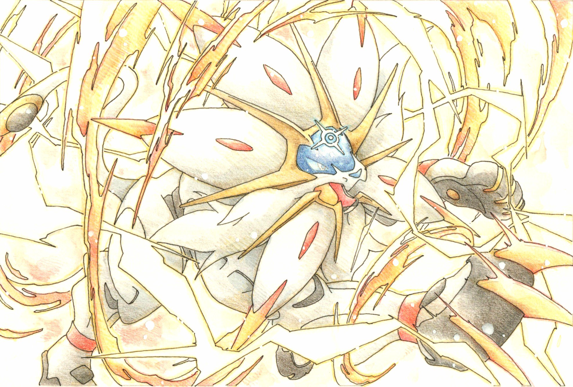 旧 Inori Arcobalenm やっと描けました Twitter