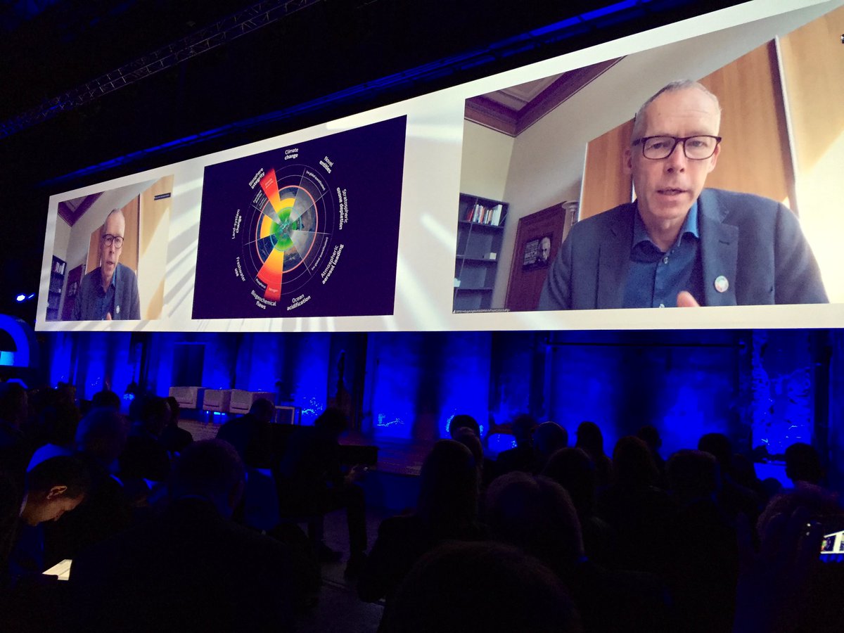 Natalie_Sam's tweet photo. We must stay within boundaries. Potential tipping points #innovation and #transformation leading towards #sustainabledevelopment. #Socialinclusive prosperity within planetary boundaries.
#PowerSummit19 @eurelectric https://t.co/f1qby5oD2o