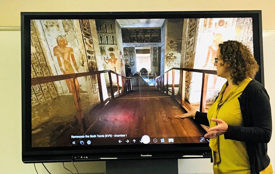 FairviewBofA's tweet photo. Taking us back to school! Sampling the new @PrometheanUKI ActivPanel and how we can bring the latest technology to Fairview Beaconhurst.
#Promethean #fairviewinternational #fairviewbch #technology #classroom #teaching https://t.co/T9aAxz6ncf