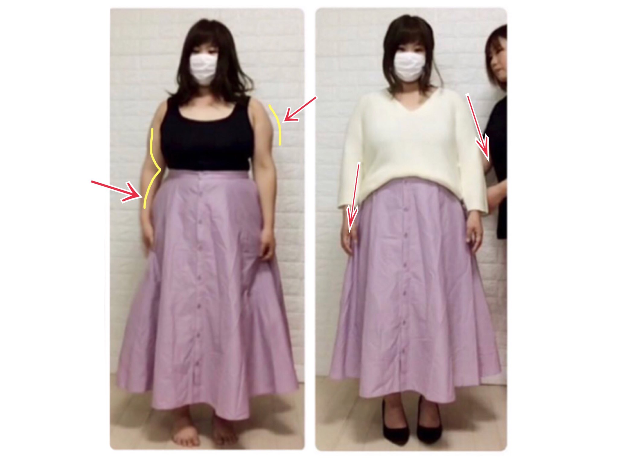 おかだゆり 着痩せヲタク 在 Twitter 上 148cm 低身長 ぽっちゃり 着痩せコーデ ママコーデ 着痩せ解説ブログを更新しました 低身長だけでなく二の腕 お腹 腰回り お尻 太もも 肉付きが良い人にも参考になるかなと思います ブログはこちら T