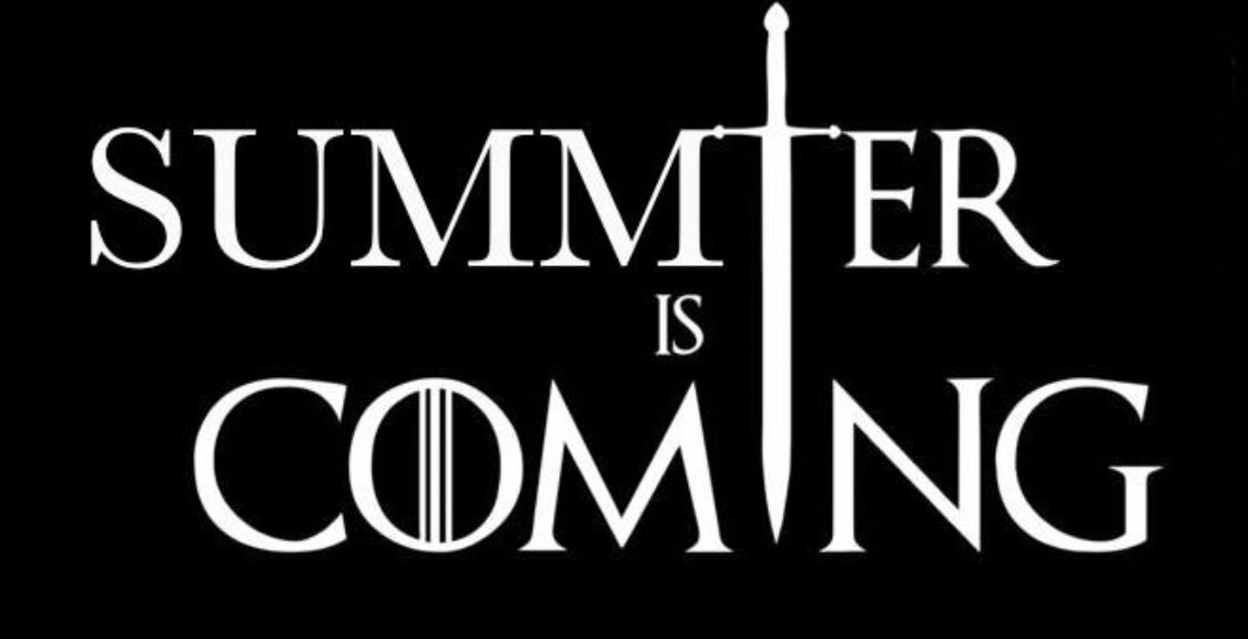 Stå opp 5:15. Se siste episode av GOT. Nå kan sommeren komme!