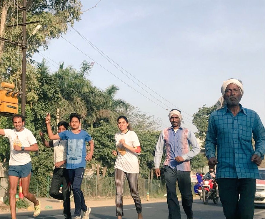 SnehaSinghActor's tweet photo. Sharing pics of #Run4Namo
Lakshya humra @narendramodi
Dobra. ✌ 
Day 5- Mathura 
@AlokSahay12 @goelgauravbjp @myogiadityanath @Ramlal @ramdeoangh @AmitShah @SushmaSwaraj @rajnathsingh @AmitmahajanAsr @BJP4India #bjym 
#Elections2019 #ExitPoll2019 https://t.co/mFte71UTEp
