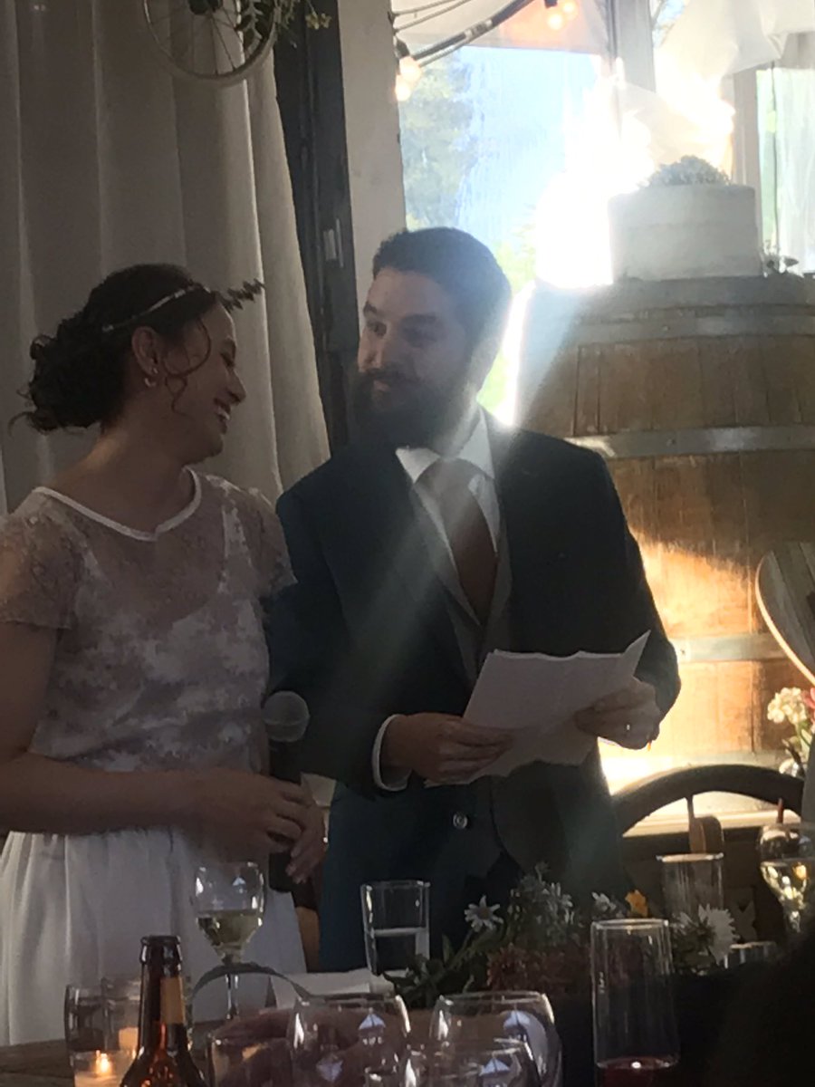 Cintichef's tweet photo. Fun times at the #jellyweds2019 wedding!! https://t.co/NXeIzbFALR