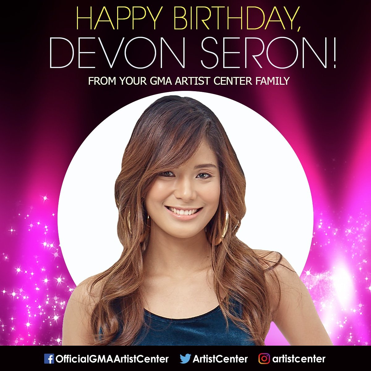 Happy Birthday to star, Devon Seron (  