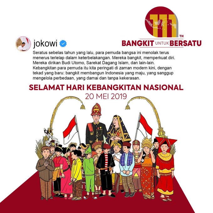 NdasePancal's tweet photo. Selamat hari kebangkitan nasional 
#AbaikanPrabowo https://t.co/xNCXUCryUk