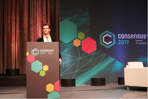 2019Ibs's tweet photo. As the most focus-gathering dark horse of the blockchain industry in 2019, UN GLOBAL landed at the #Consensus2019, where #UNGLOBAL's mission of “building a #blockchain integrated application platform that integrates the digital world with the traditional world” was introduced https://t.co/VzedPzDQlr