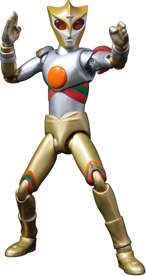 hobbylink's tweet photo. #TripleFighter from the 1972 #tokusatsu series of the same name gets an HAF (Hero Action Figure) release from #EvolutionToy! Order him for your own collection today! https://t.co/jnWjFKndSm https://t.co/dlaaKbBUhB
