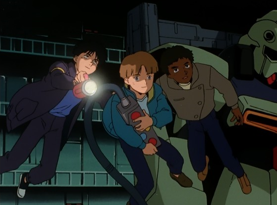 さらにみんなが寝静まった頃、ウッソとオデロ、トマーシュがマーベット