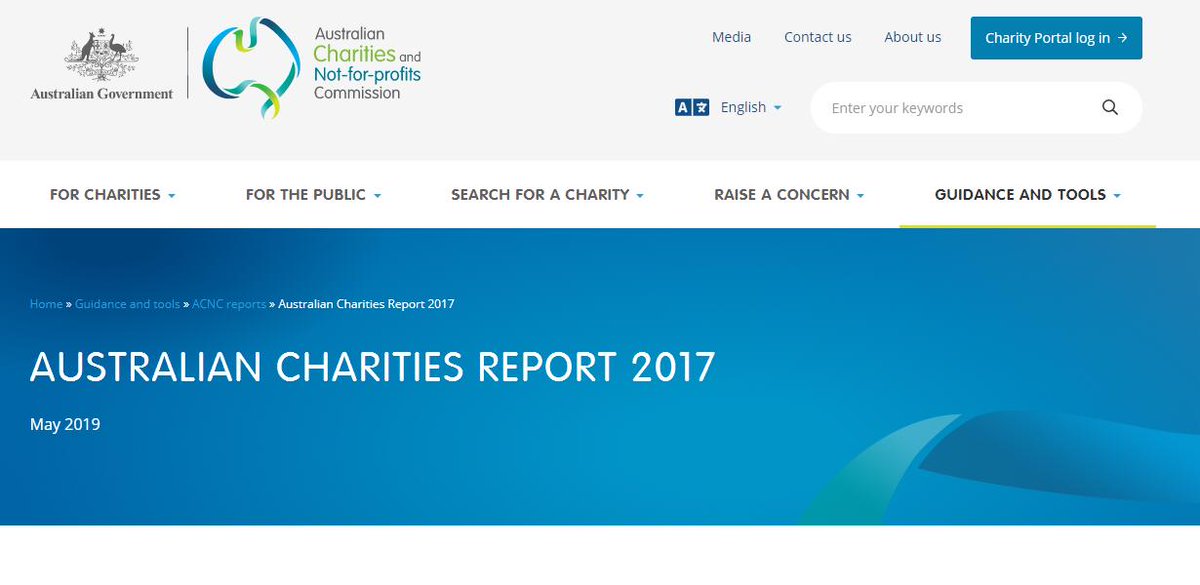 The <a href="/ACNC_gov_au/">ACNC</a> has just released the Australian Charities Report 2017. It shows that #giving to #charities in 2017 amounted to $10 billion, which is slightly down on 2016. Find out more and download the report here: ow.ly/5AMw50uiV56