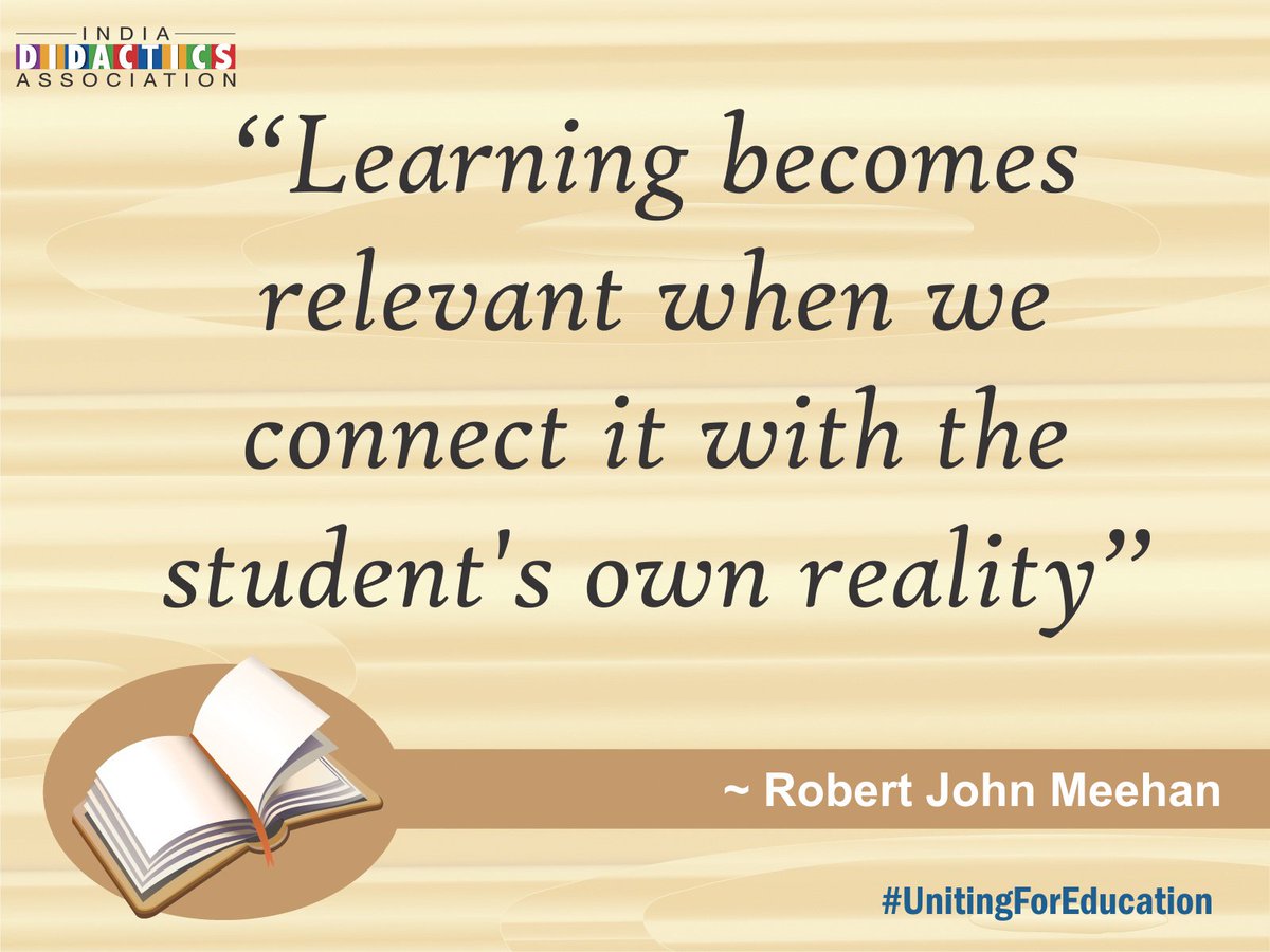 Indiadidac's tweet image. #SmartWords  #EducationMatters