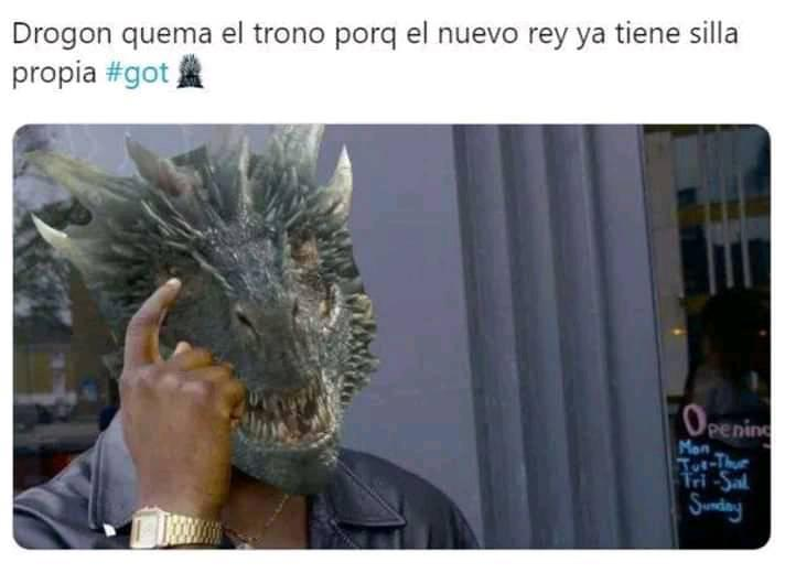 jfelix0034's tweet photo. Jajajaja #GOTFinal #GameOfThrones https://t.co/kD8hqwpl5I