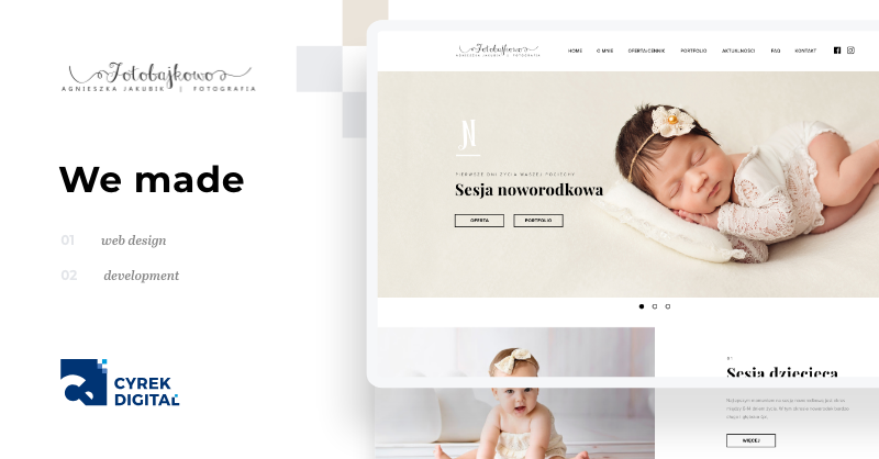 cyrekdigital's tweet photo. One of our latest creations: this time it was the design and development of a website. You can check the effect out here: https://t.co/xsabRBcAPQ
#design #development https://t.co/XdBsDYKjFB