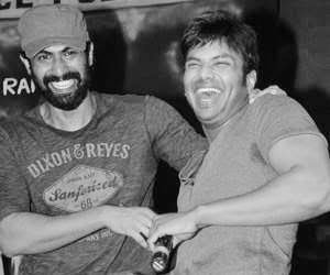 Happy happy brothers 🔥🔥🔥 <a href="/tarak9999/">Jr NTR</a> and <a href="/HeroManoj1/">Manoj Manchu🙏🏻❤️</a> Rock on 🤘 🤘
