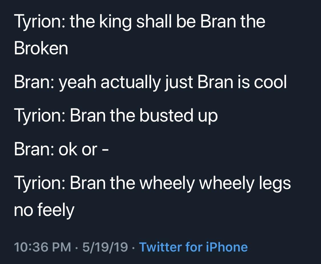Game of Thrones tweet media