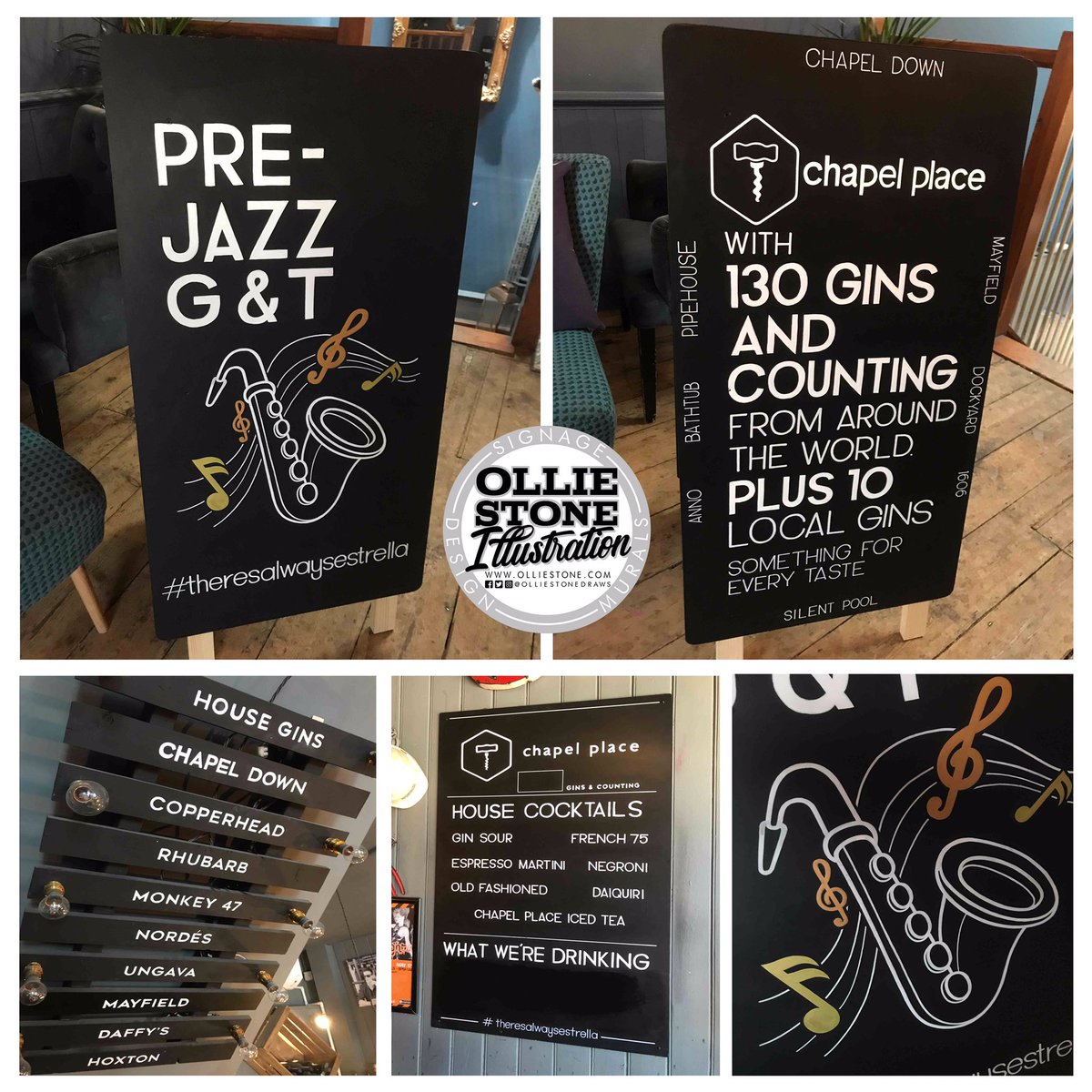 olliestonedraws's tweet photo. Fresh signage, hand-painted for the guys at @chapelplacetw in Tunbridge Wells! ๐๐จ๐ป
#chapelplace #tunbridgewells #signage #signwriter #signmaker #signs #chalkboards #handpainted #alwayshandpaint #olliestonedraws https://t.co/t8ZN7S09QQ