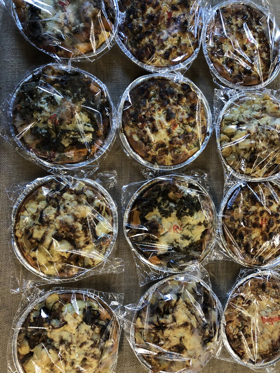 veg_box's tweet photo. Our lovely Karen has been busy this weekend we have added her delicious Quiches to our menu for this weeks #Vegboxes #Homity #RoastedVeg #QuicheLorraine #Hawaiian only the best in locally made produce https://t.co/wqo2PBQCPr