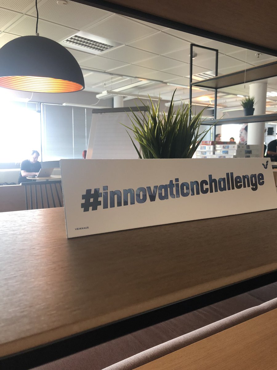 EPajuriutta's tweet photo. Nyt se alkoi #innovationchallenge week @Veikkaus_fi Siis ihan huikea viikko edessä seitsemän startupin ja #veikkausesports kanssa. Exciting💥#munveikkaus https://t.co/LtBH5BDqUo
