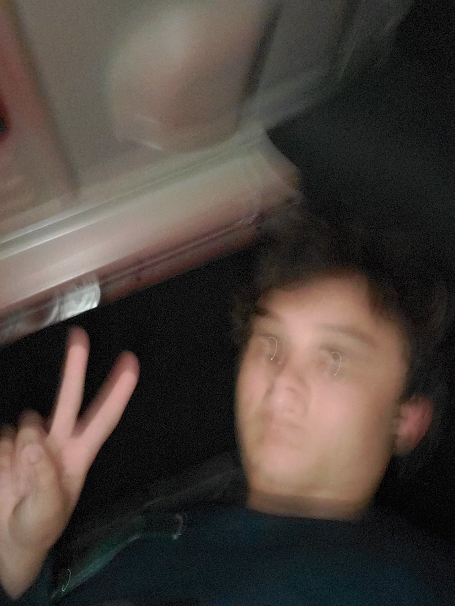 michaelreeves's tweet photo. This is my review of the trunk of a moving Tesla https://t.co/IZQDGvTYxk