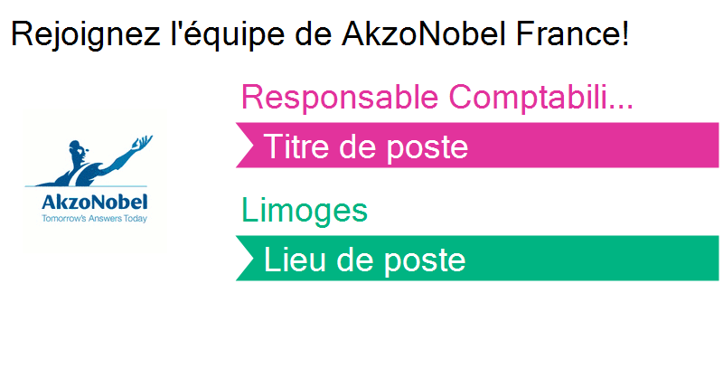 AkzoNobel_RH_FR's tweet photo. Nous recherchons un talent pour rejoindre notre équipe de Limoges ! Motivé ? #offre #emploi https://t.co/2jo4XMTqu5 https://t.co/lr2PkLYUYf