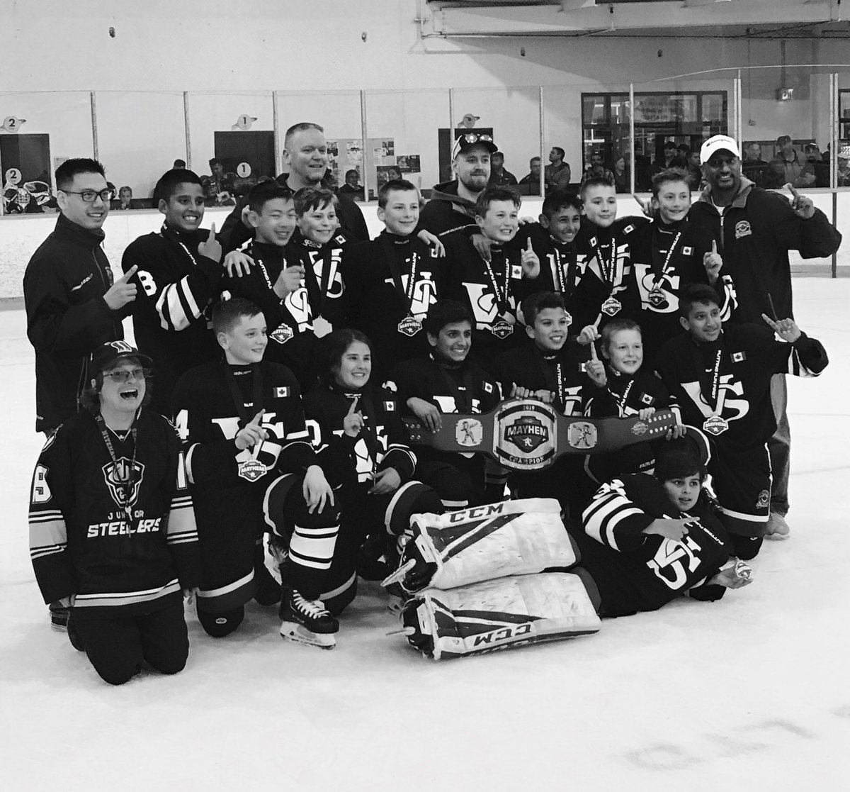 Back to Back <a href="/bcmayhem/">BC Mayhem Tournament</a> Champs! Thanks Brad &amp; the <a href="/insideedge_ht/">Inside Edge Hockey</a> crew for hosting a great weeekend. #RespectAllFearNone <a href="/PFGS_FV/">Joey Ali|PFGS|Proali</a> <a href="/VanSelects/">Vancouver Selects</a>