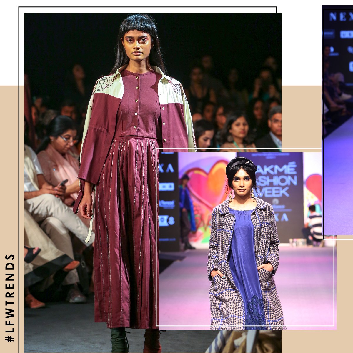 LakmeFashionWk's tweet photo. Light layers for summer? What's not to love! Check out these easy and effortless coverups which are totally.
#ontrend #LFWSR19 #5Daysoffashion #LFWTrends @ILoveLakme @TRESemmeIndia @NexaExperience https://t.co/sb7jgdShsx