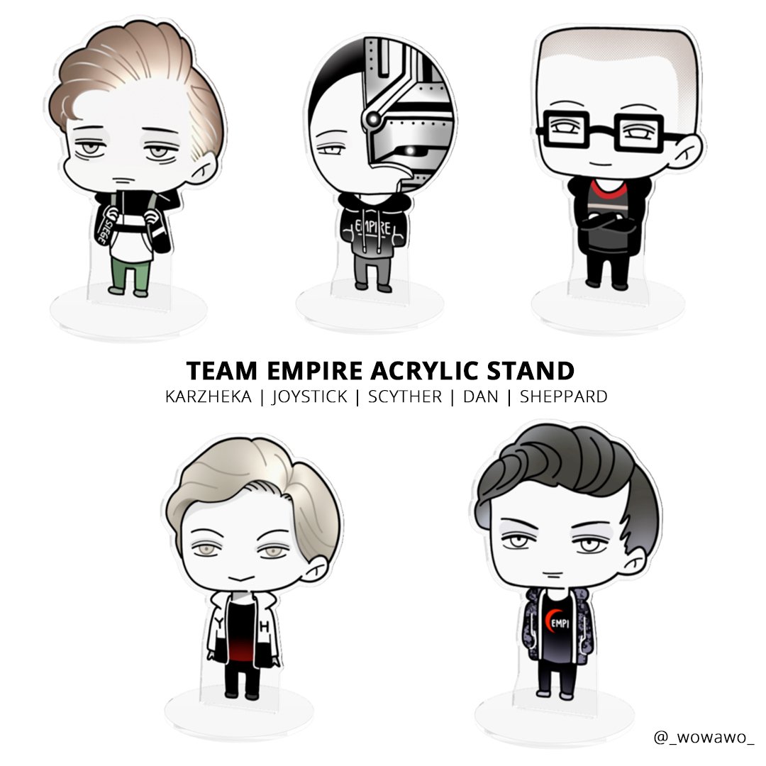 congratulations winning !!! アクリルスタンド作った !! ٩(ˊᗜˋ*)و i made acrylic stand/keychain design for team empire boys <a href="/karzheka/">karzheka</a> <a href="/JoyStiCKR6/">JoyStiCK</a> <a href="/scytherR6/">Scytherpwnz</a> @zShepparDR6 <a href="/Dan_R6/">dan -_-🦈</a> i will make separate for <a href="/RayzerGM/">Олег Кучин</a> and <a href="/Jak2oO/">Jak2oO</a> !! 😭