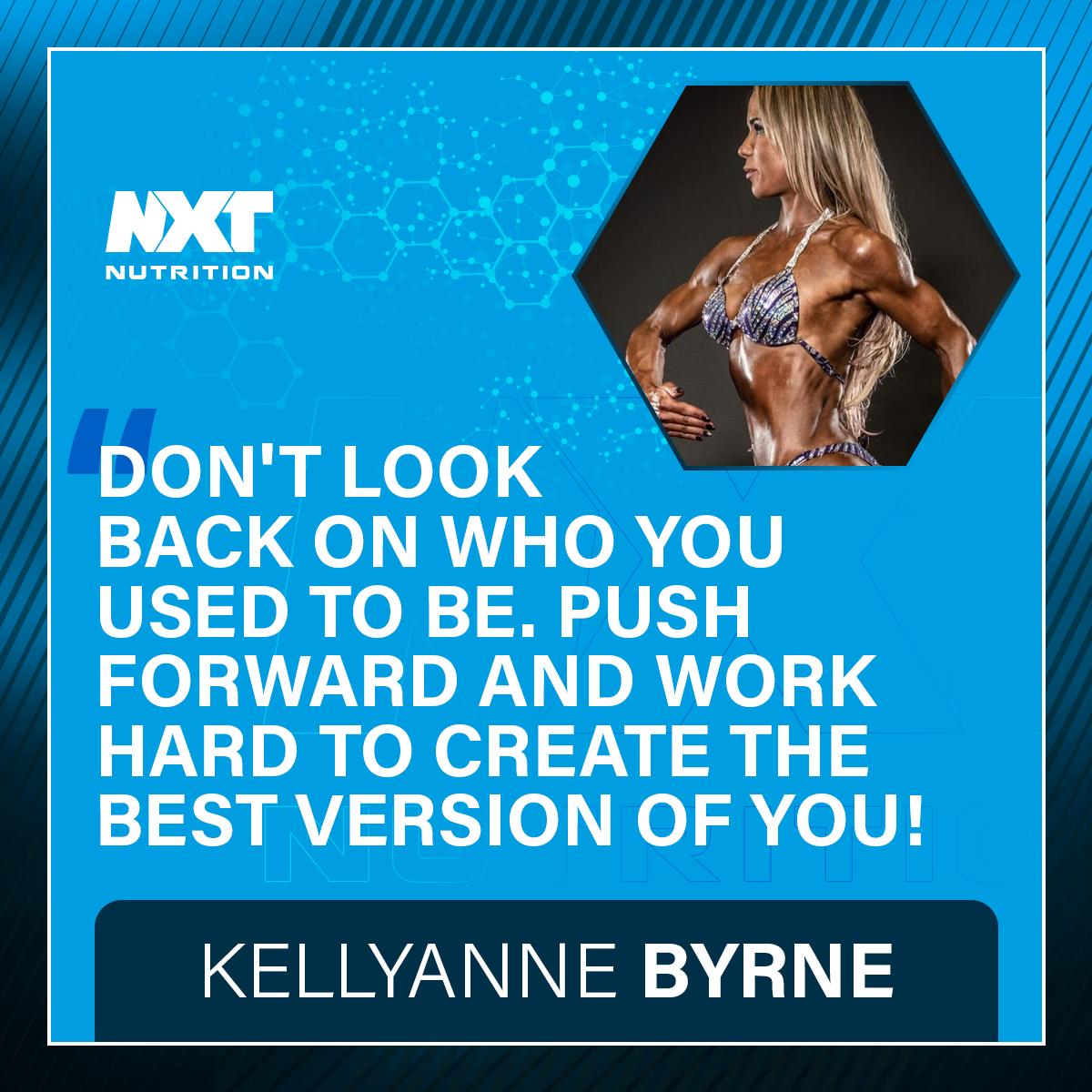 The goal in life is to keep moving forward, not backwards! 

#TeamNXT #MotivationMonday #NXTNutrition #Bodybuilding