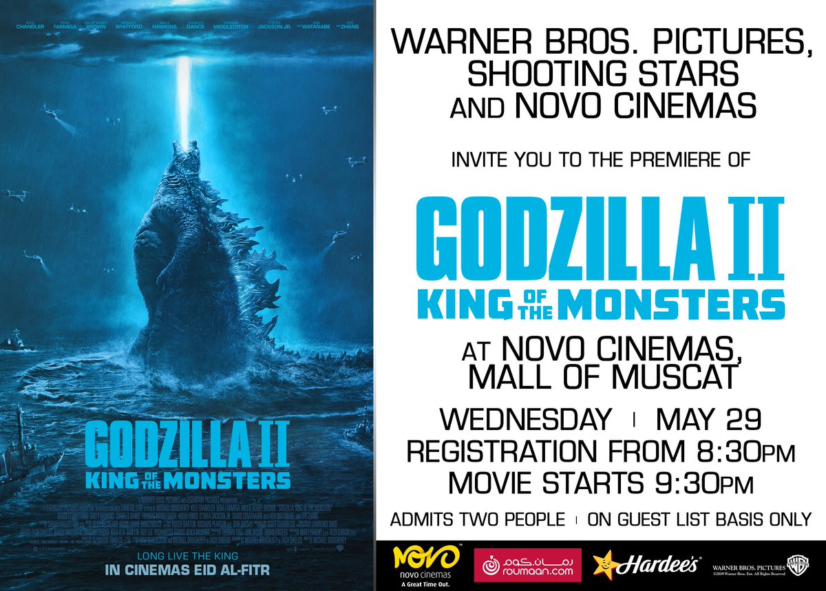 godzilla king of the monsters premiere tickets