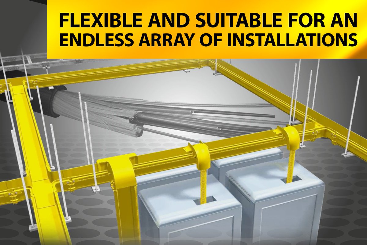 ExcelNetworking's tweet photo. Piecing together in individual segments, Excel’s duct trunking system is flexible and suitable for an endless array of installations. Read our brochure for more details: https://t.co/1VjQMtPJOD #containmentsystems #fibretrunking #enbeamfibre #fibrecabling https://t.co/4s7kVWE8Fx