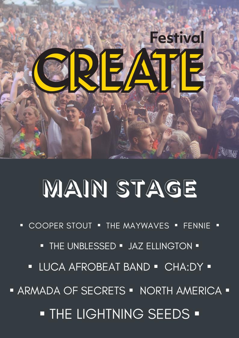 It's the big one! Our mega main stage line-up looks incredible for 2019
