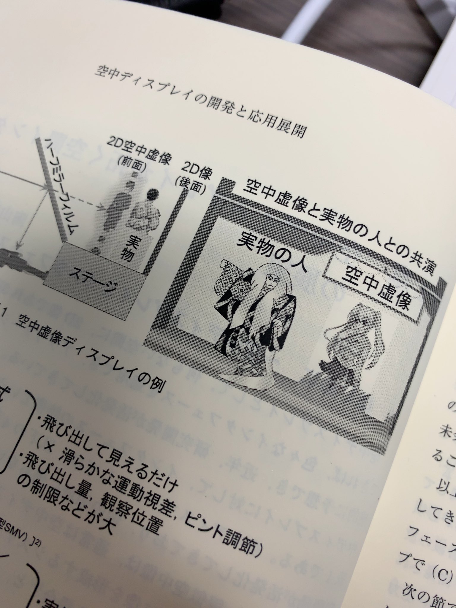 Yuzu3 空中ディスプレイに関する本を読んでたら明らかに超歌舞伎をイメージしてるイラストが出てきて笑い転げてる T Co Upnhueovly Twitter