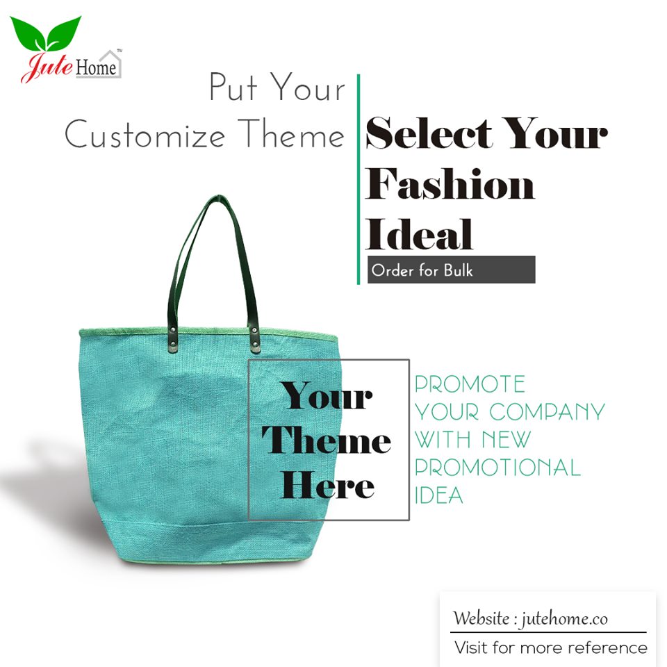 A personalised shopping bag,beach bag or gift bag.Lots of  personalized designs are available for this gorgeous custom bag.Made from environmentally eco-friendly jute material and finished with luxury  leather handles.
#promotionalbags #jjutebags #personalizedbag 
#shoppingbag