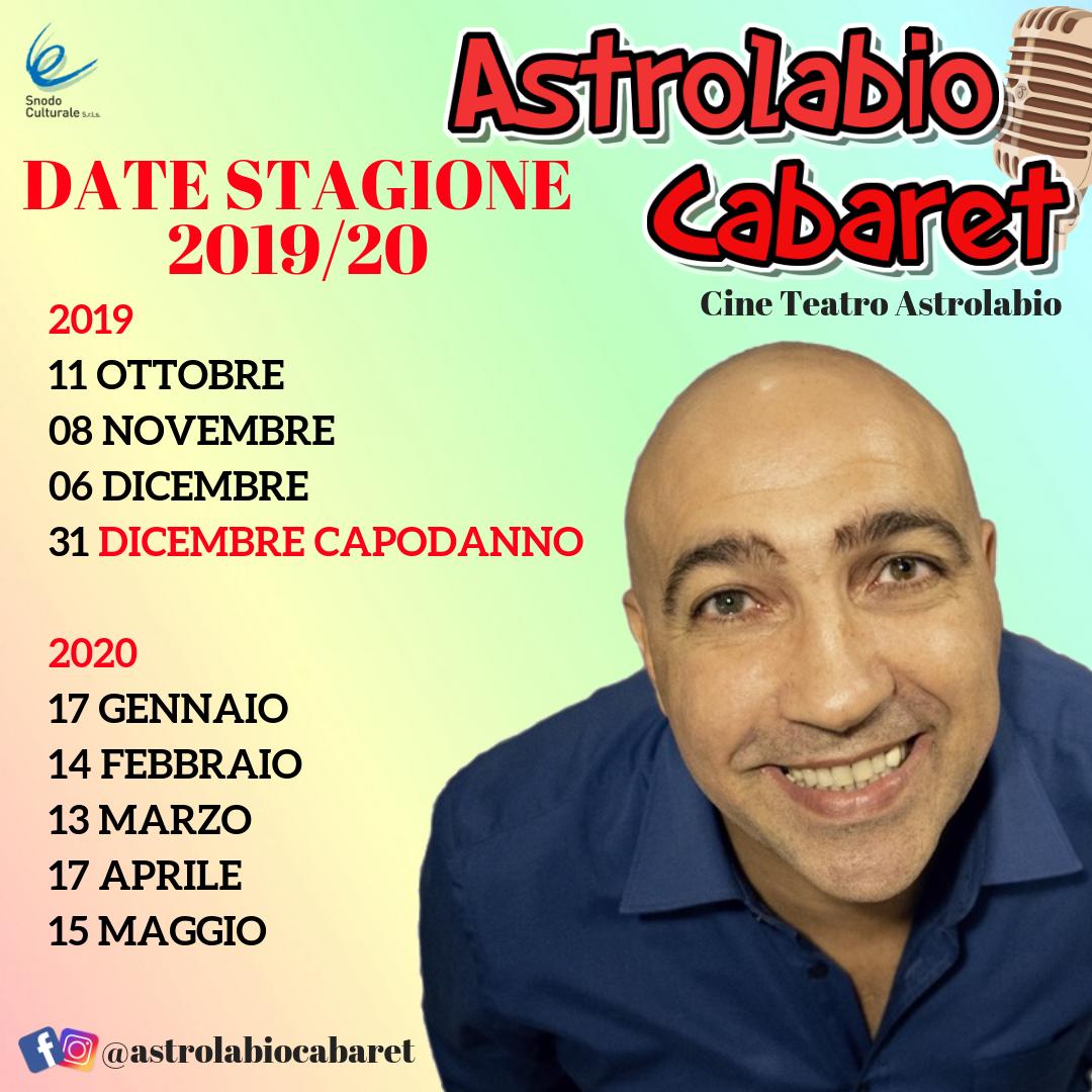 events_like's tweet photo. Ecco le date per la stagione 2019/20 dell' ASTROLABIO CABARET.

#cabaret #cabaretshow #ridere #zelig #zeligcircus #zeligcabaret #colorado #coloradocafe #rikybokor #comedychannel #sky #tv #tusichevales #italiasgottalent #astrolabiocabaret #snodoculturale #villasanta #monza https://t.co/8zWqMXm2QF