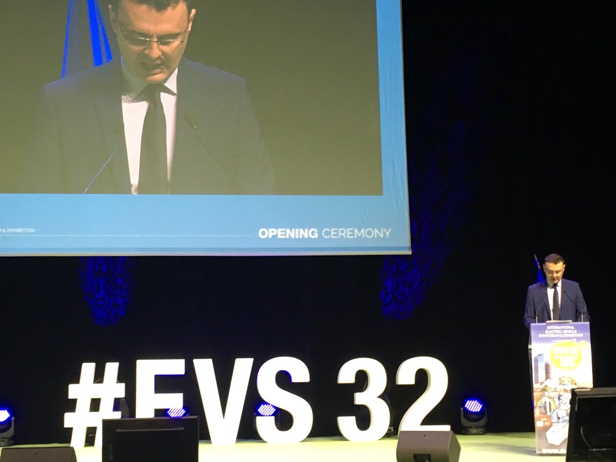 #EVS32 EDF highlights importance of hydrogen for transport of goods and trains and the creation of #hynamics entity to develop hydrogen