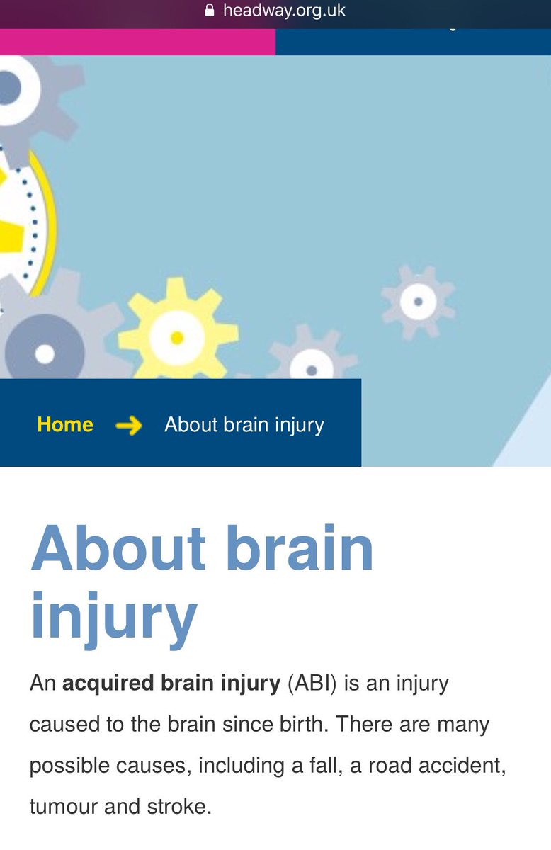 It’s #ActionForBrainInjuryWeek.
For further info about #TraumaticBrainInjury &amp; #AcquiredBrainInjury visit: headway.org.uk
#BrainInjuryWeek #BrainInjury #BrainTrauma #YoungCarers #YoungAdultCarers #Carers #Caregivers #SportsInjuries #RoadTrafficInjuries #BirthDefects