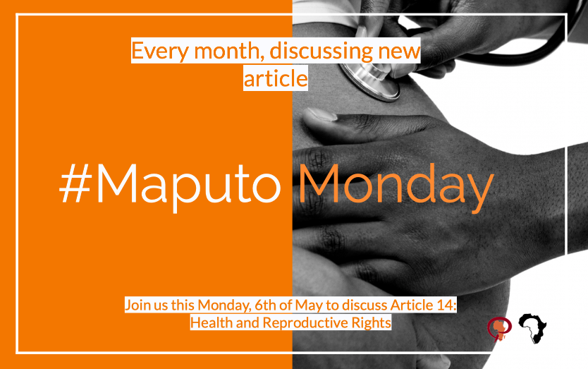 MakeWomenCount's tweet photo. 🚨 HEY YOU!
Do you care about #MaternalHealth?
Safe and legal #abortion?
Family planning?
#RightToChoose?
Join us today for #MaputoMonday where we'll be talking about all those #humanrights and more! #ImplementTheMaputoProtocol
#AbortionIsAWomansRight
#maternalmhmatters https://t.co/Wf2PAGhCt4