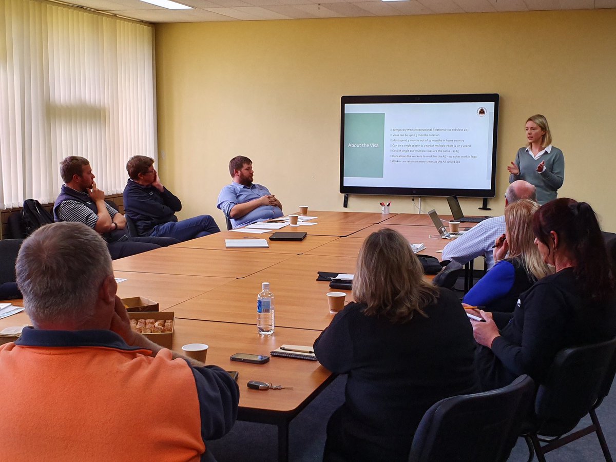 The SWP Liaison, Lucy Rodgers, was in Tasmania last week presenting at the Fruit Growers Tasmania workshops about the Timor-Leste SWP. 
The programme is very popular with farmers and hopefully a few more will be recruiting!
More employers = More Timorese in Australia! 🇹🇱
#timor