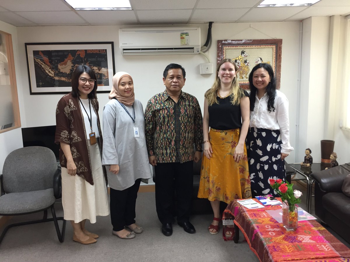 Last week, we met the #Indonesian Consulate to discuss our ongoing #partnership, meeting with acting Indonesian Consul General Mr. Mandala S. Purba, Vice Consuls Ms. Vania Alexandra Lijaya &amp; Ms. Meirisa Hilda Sukasa. #SDG17 #SDGs #collaboration