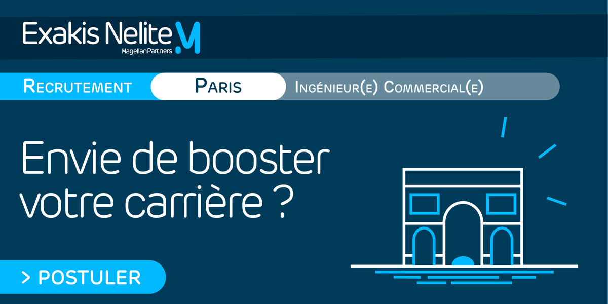 EXAKIS_NELITE's tweet photo. Ingénieur(e) Commercial(e) en quête de nouveaux horizons ? Notre agence de Paris recrute ! Rendez-vous sur notre espace carrière ➡️https://t.co/7i4WBY7KHB https://t.co/f36eWEQnGx