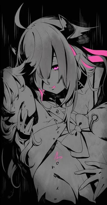 悪魔感

#モルルアート
#でびるさまにささげるえ 