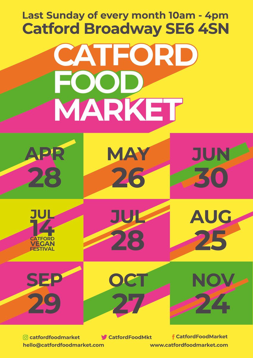 Trader roll call for Sunday 26th May!
Ban 3
Beats &amp; Grind
<a href="/Aguanabocauk/">Agua Na Boca London</a> 
<a href="/DaunsD/">DAUNS</a> 
<a href="/ROCosmetiKs/">ROCOSMETIKS Official #SkinCare</a> 
Renee's Kitchen
<a href="/MissFlitsBakes/">MissFlits Bakes Vegan</a> 
<a href="/raastawala/">Raastawala</a> 
<a href="/ComfortandJoyCP/">Comfort & Joy</a>
Wilde Jasmine
<a href="/PattyMan_UK/">Patty Man</a>
Eva Emaru
Blendstar
<a href="/brettandbailey/">Brett & Bailey</a>
Into the Wild
<a href="/ToropampaUK/">TOROPAMPA</a> 
<a href="/66Streetfood/">Route 66 Streetfood</a> 
Taste Of Spain