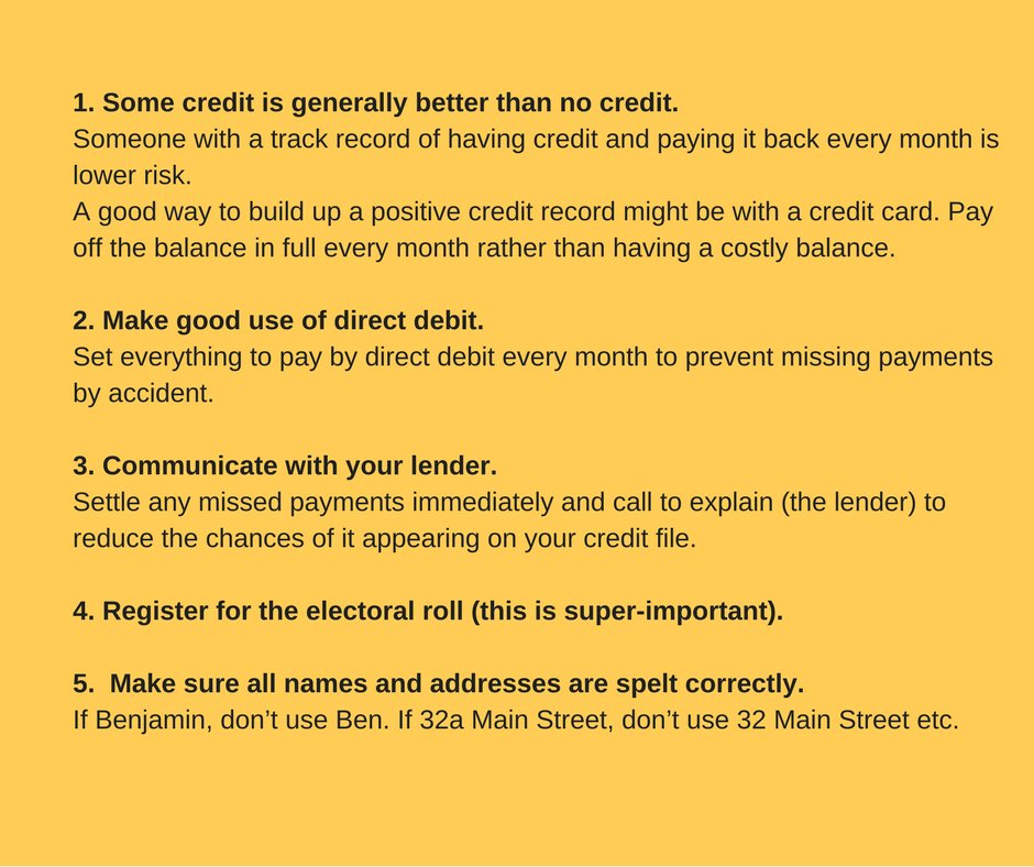 yorkshirelifefs's tweet photo. What's on your #ToDo list this week? Checking your #CreditScore perhaps? 

We often get asked about how to improve a credit score. And while there are no hard and fast rules, here are our five favourite #Tips!

#MondayMotivation #MoneyMatters #Mortgage #HomeBuyer https://t.co/7nhbUlqjNp