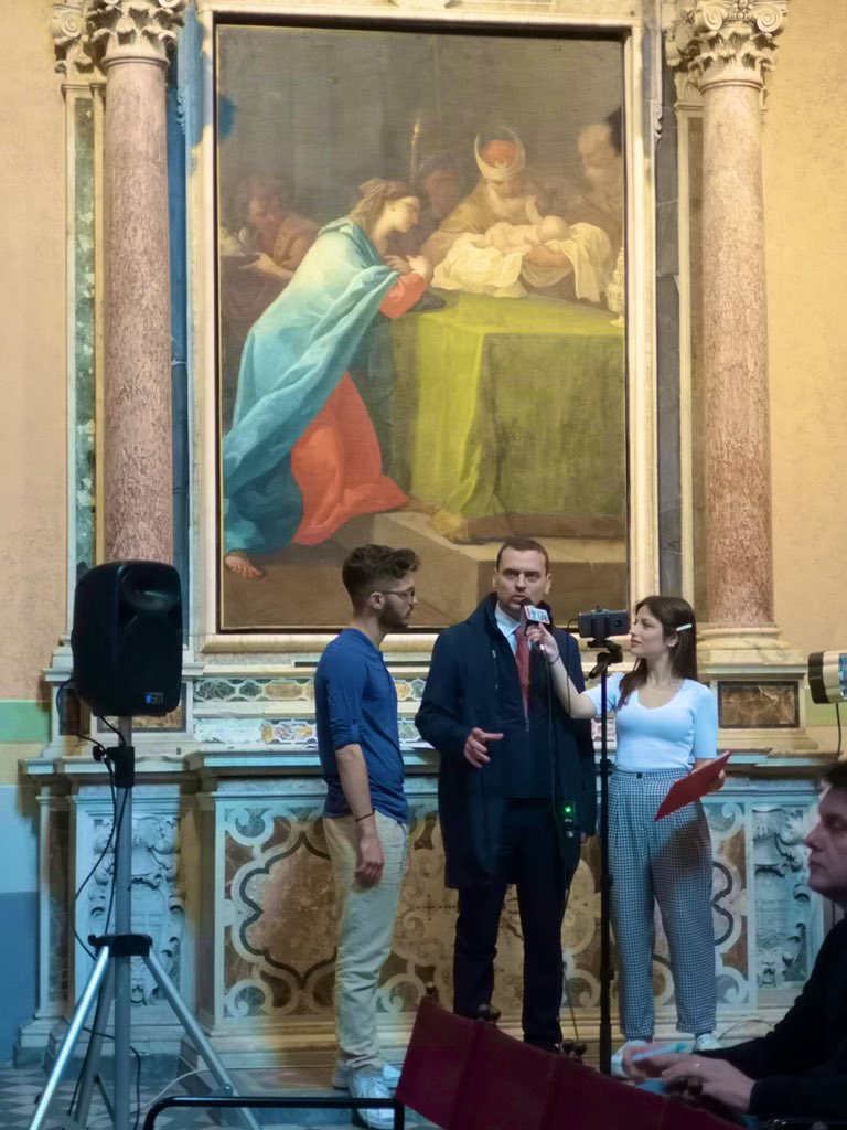Frances15061609's tweet photo. Intervista a @LuigiGallo15 
Presidente della commissione Cultura della Camera dei deputati⬇️

#DigitalMusicForum #BitGeneration con @LelloSavonardo 
OSPITE #Anastasio! 🎶 @giovaninapoli https://t.co/18DysCntpV