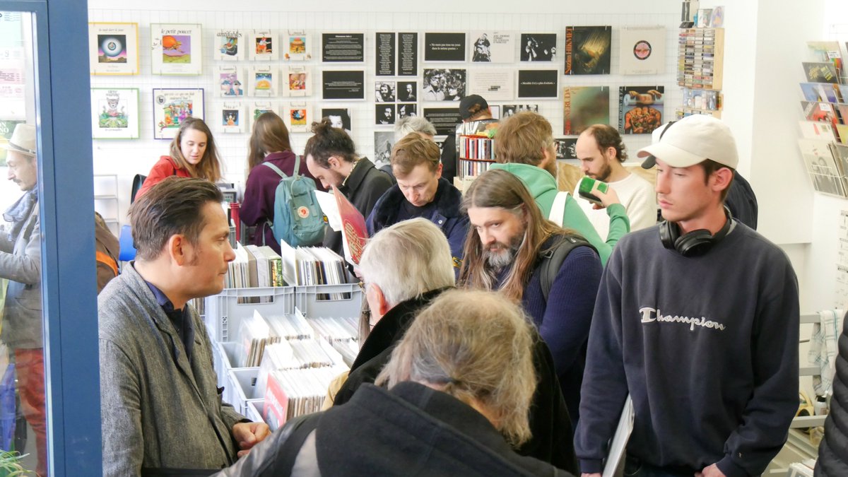 GangpolMit's tweet photo. CHEVANCE RELEASE PARTY @ Dizonord: photos souvenirs
With: J.L. Méchali, C.Combe, J.Cassard, Gilles Méchin, Henri Galeron...

V/A - Chevance (etc.) - Outremusique pour enfants
Produced by Born Bad / Compiled by Radio Minus
https://t.co/opYFJKqvwF https://t.co/jqDwux9jt8