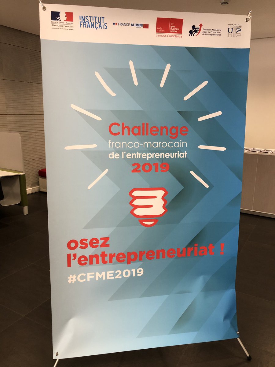 emlyon_casa's tweet photo. La Training Week du challenge franco-marocain commence aujourd’hui ! Une semaine de #formation à l’#entrepreneuriat au profit de jeunes entrepreneurs ! #CFME2019 #earlymakers https://t.co/FY2q0oq9xD