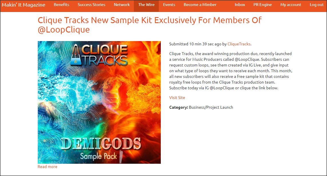 CliqueTracks's tweet photo. Subscribe to Loop Clique on IG this month and get a free sample kit as well as access to custom loops created for you every month!
#istandard #ibeatdaily #dynamicproducer #makinitmag #coast2coast #beatkonductaz #producerlife #makebeats #loopkit #samplepack #loops #drumkits https://t.co/HHeZ8Whu0V