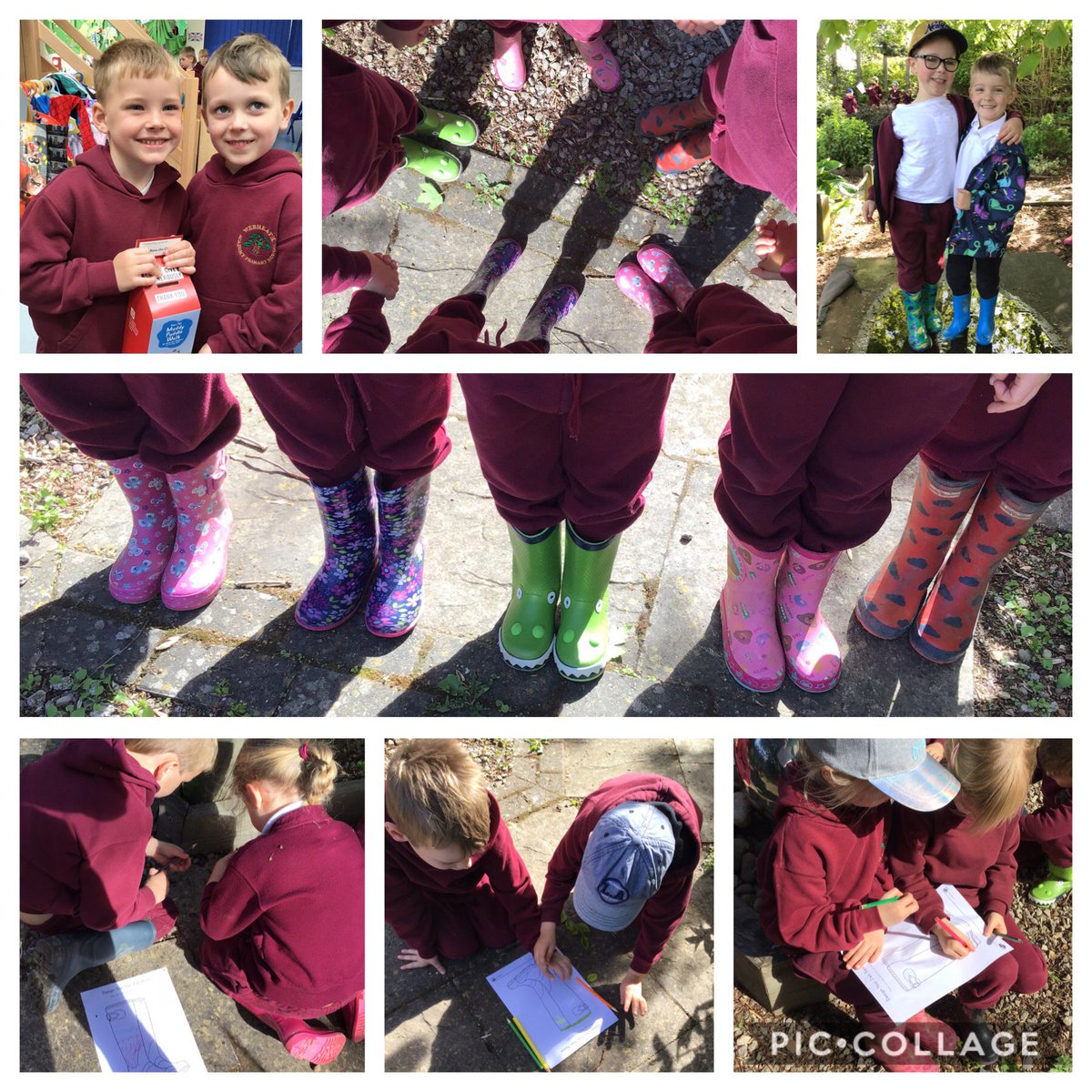 Webheathschool's tweet photo. Last week, Nursery and Reception went on a muddy puddle walk and took part in lots of muddy activities in aid of @savechildrenuk โ๏ธ๐ณThank you for your support! #muddypuddles #MuddyPuddleWalk https://t.co/TSjnCf5QFd