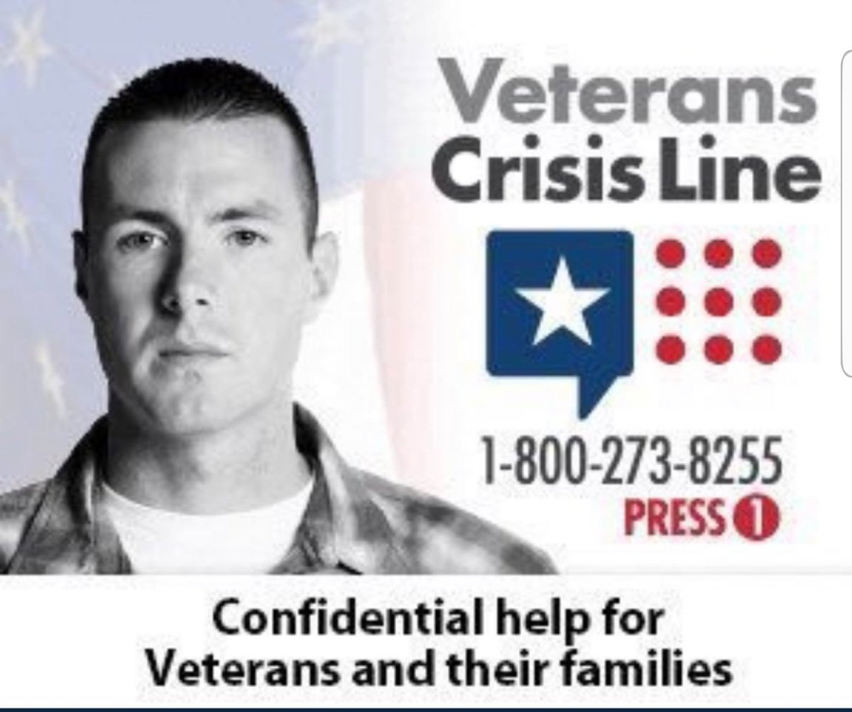 🚨🚨Would  at least 22 of my friends please copy & tweet this post? Don’t RT  but make your own! We owe our veterans everything and there is always  hope and help. CALL VETERANS CRISIS LINE 800-273-8255 PROBLEMS ARE  TEMPORARY! #VeteransFirst #End22aDay #PatriotsAwakened