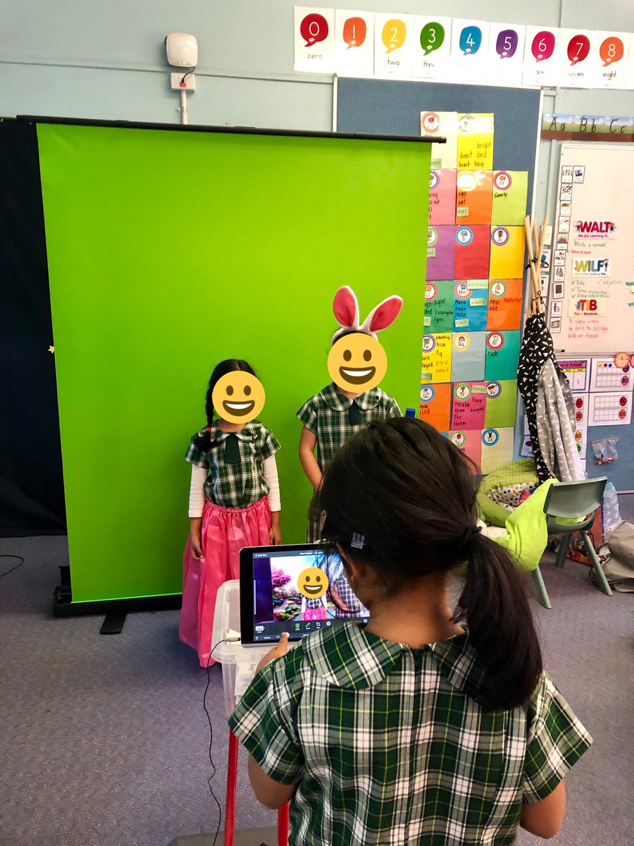 Students loved creating and filming their own short skits today 🎥 <a href="/STEM_Share/">stemshare</a> #STEM #STEMShare #GreenScreen Leppington Public School