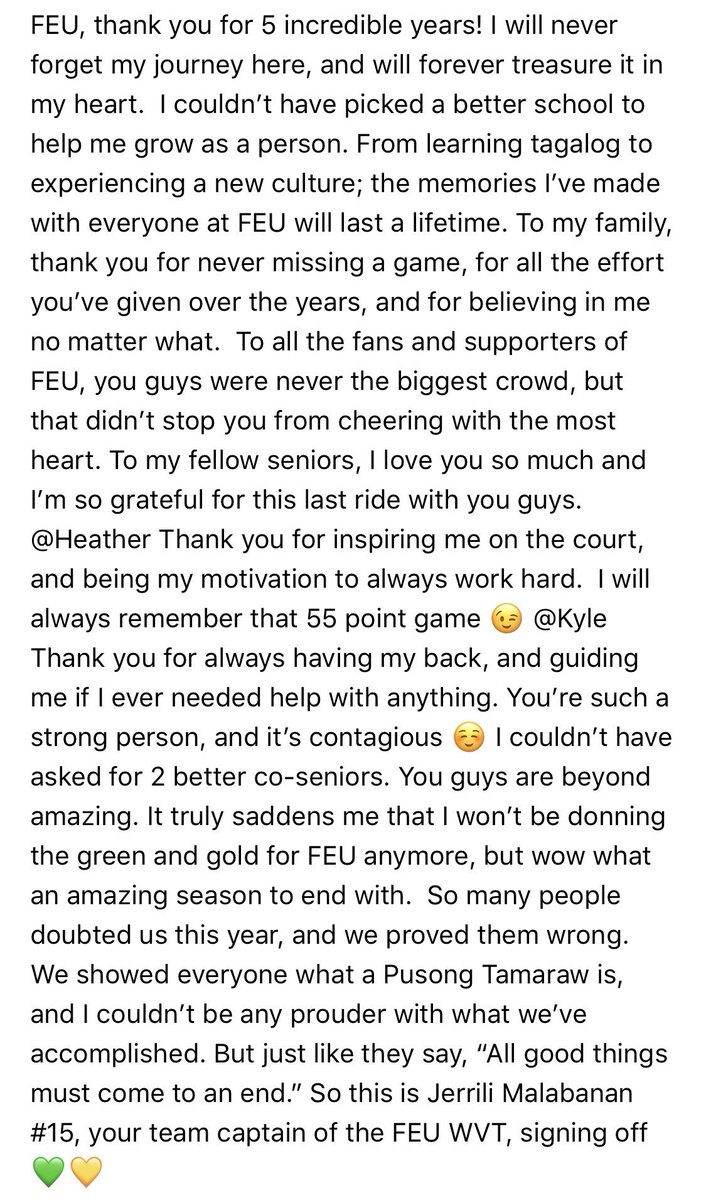 jerrilivb33's tweet photo. Always and forever a Tamaraw 💚💛 #FEUHanggangDulo https://t.co/XhSZnDID9Z